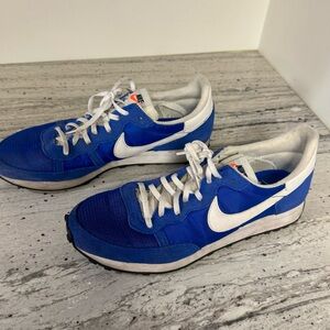 Nike Retro Blue & White Classic Running Sneakers – Men’s Size 12
